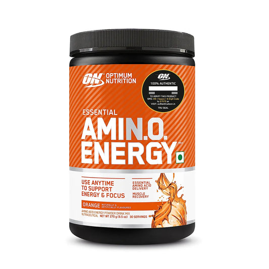 Optimum Nutrition (ON) Amino Energy - Pre Workout with Green Tea Extract | BCAA | Amino Acids | Energy Powder | 30 Servings