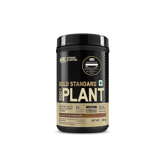 Optimum Nutrition (ON) Gold Standard 100% Plant Protein - 21 Serve | 684 g | Vegan | Complete Amino Acid Profile | Zero Added Sugars | Gluten-Free