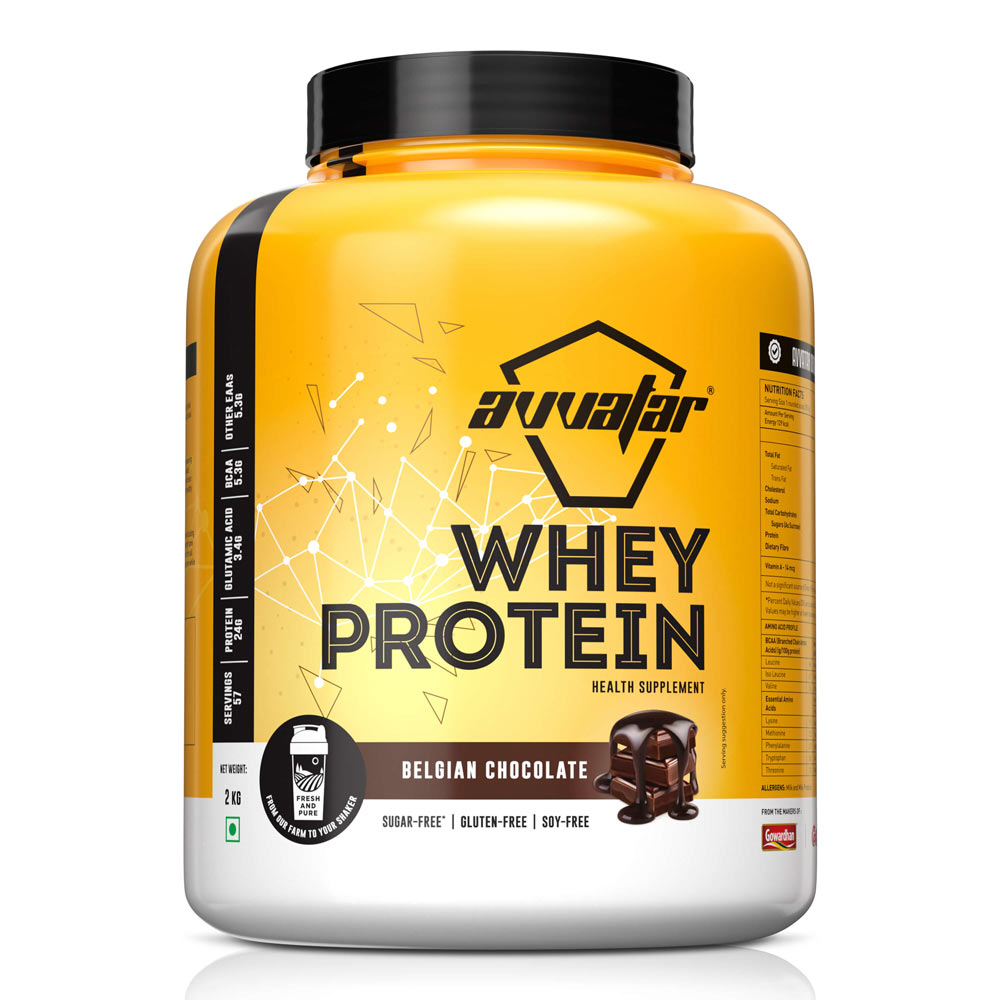 AVVATAR WHEY PROTEIN | 1 KG | 27g Protein | Isolate & Concentrate Blend