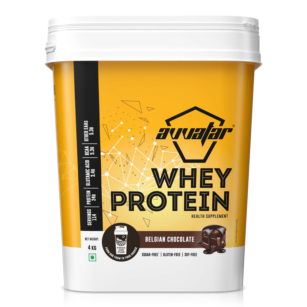 AVVATAR WHEY PROTEIN | 1 KG | 27g Protein | Isolate & Concentrate Blend