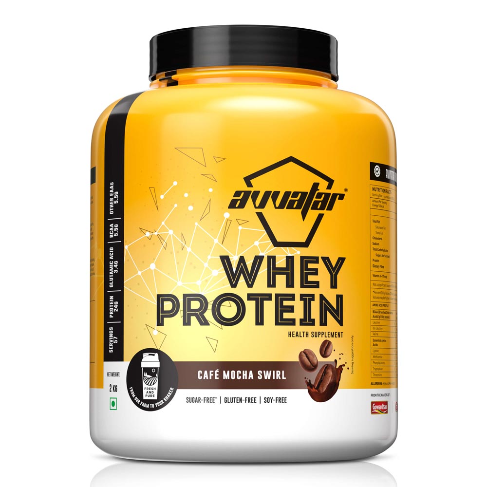 AVVATAR WHEY PROTEIN | 1 KG | 27g Protein | Isolate & Concentrate Blend