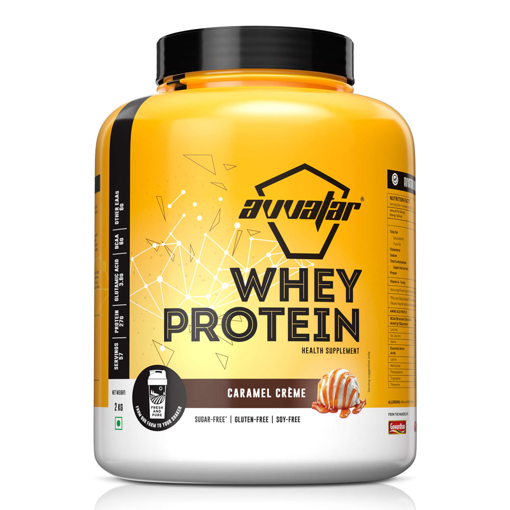 AVVATAR WHEY PROTEIN | 1 KG | 27g Protein | Isolate & Concentrate Blend