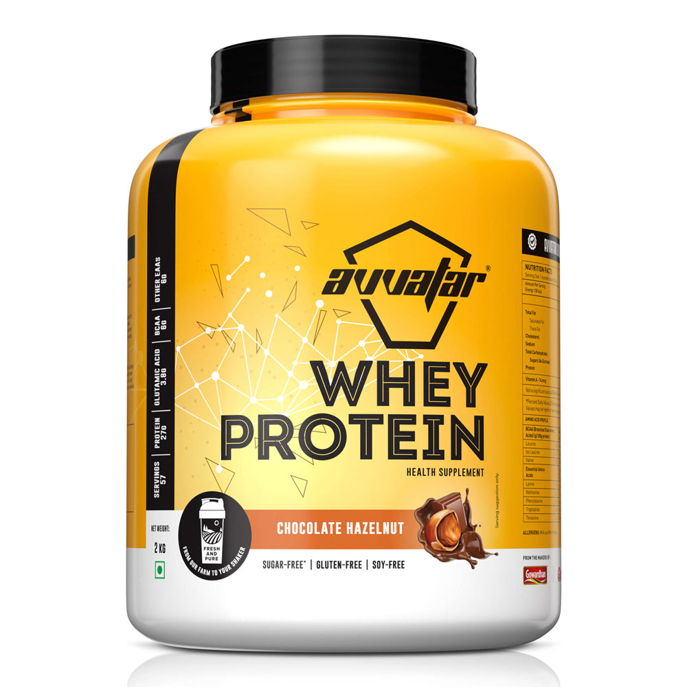 AVVATAR WHEY PROTEIN | 1 KG | 27g Protein | Isolate & Concentrate Blend