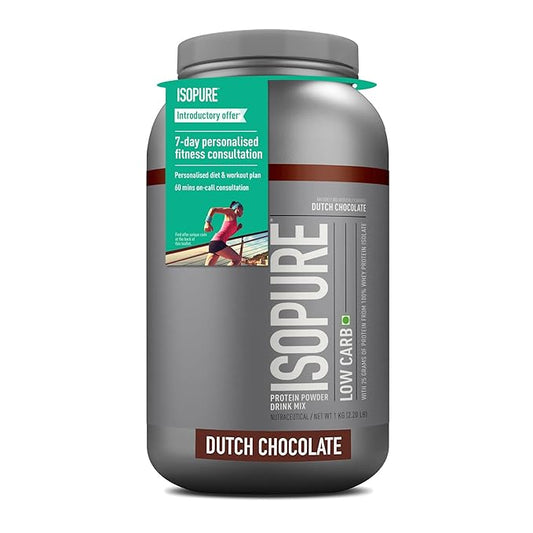 Isopure 100% Whey Isolate Protein | With Vitamins for Immune support | Lactose & Gluten-Free | Vegetarian protein for Men & Women.