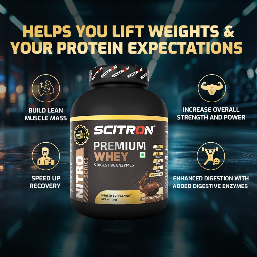 SCITRON Nitro Series Premium Whey 2Kg