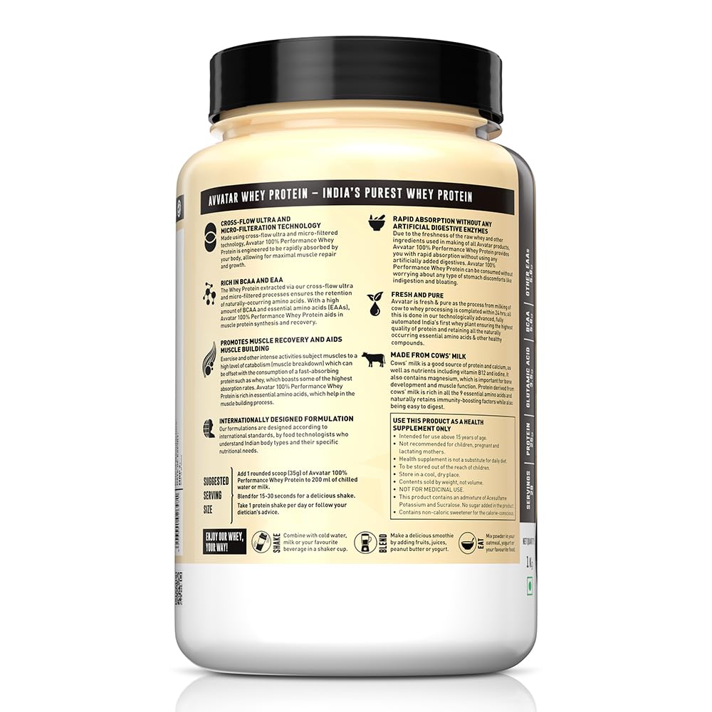 AVVATAR PERFORMANCE WHEY PROTEIN