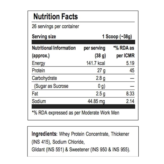 Labrada 100% Whey Protein Concentrate | Post Workout | 26g Protein | 0g Sugar