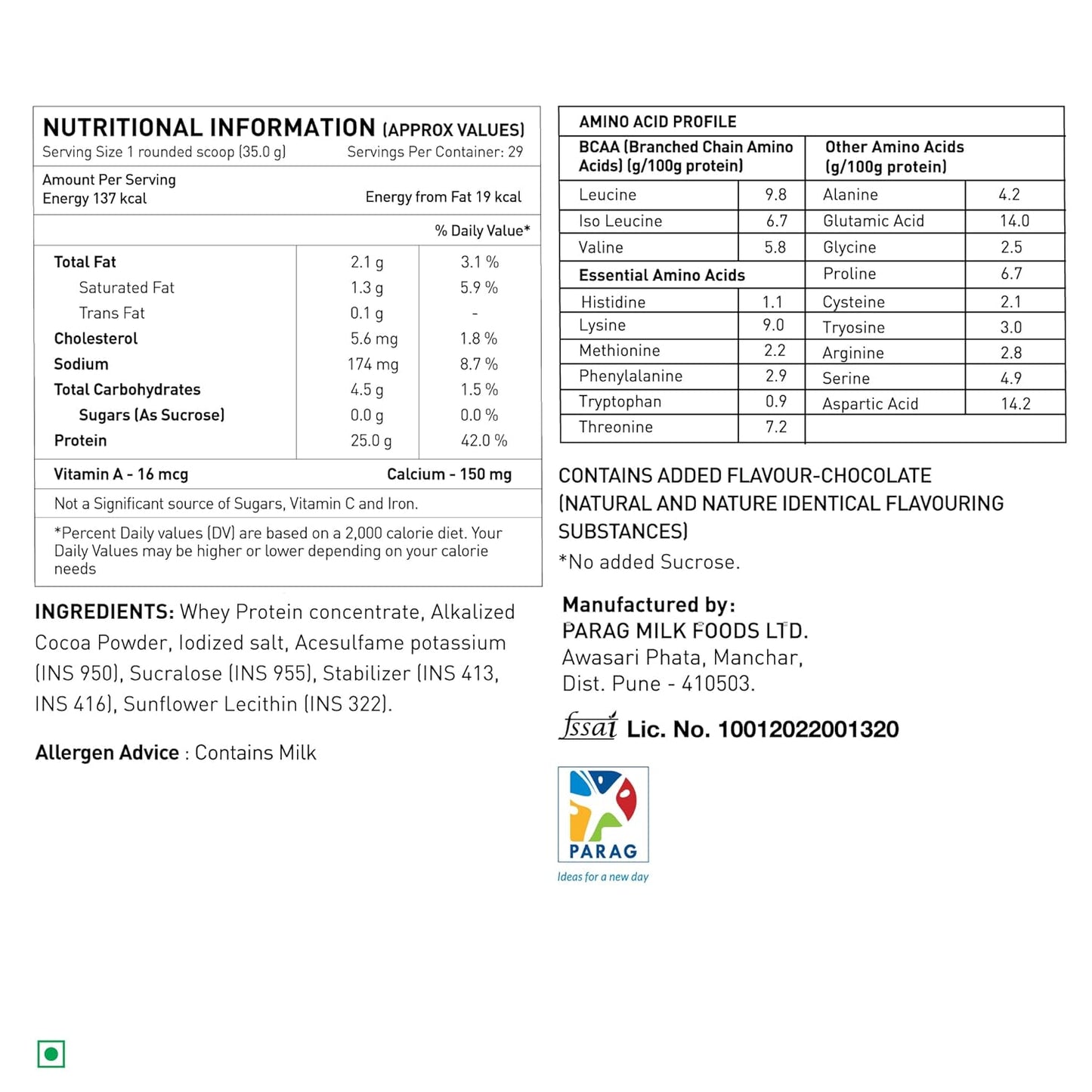 AVVATAR PERFORMANCE WHEY PROTEIN
