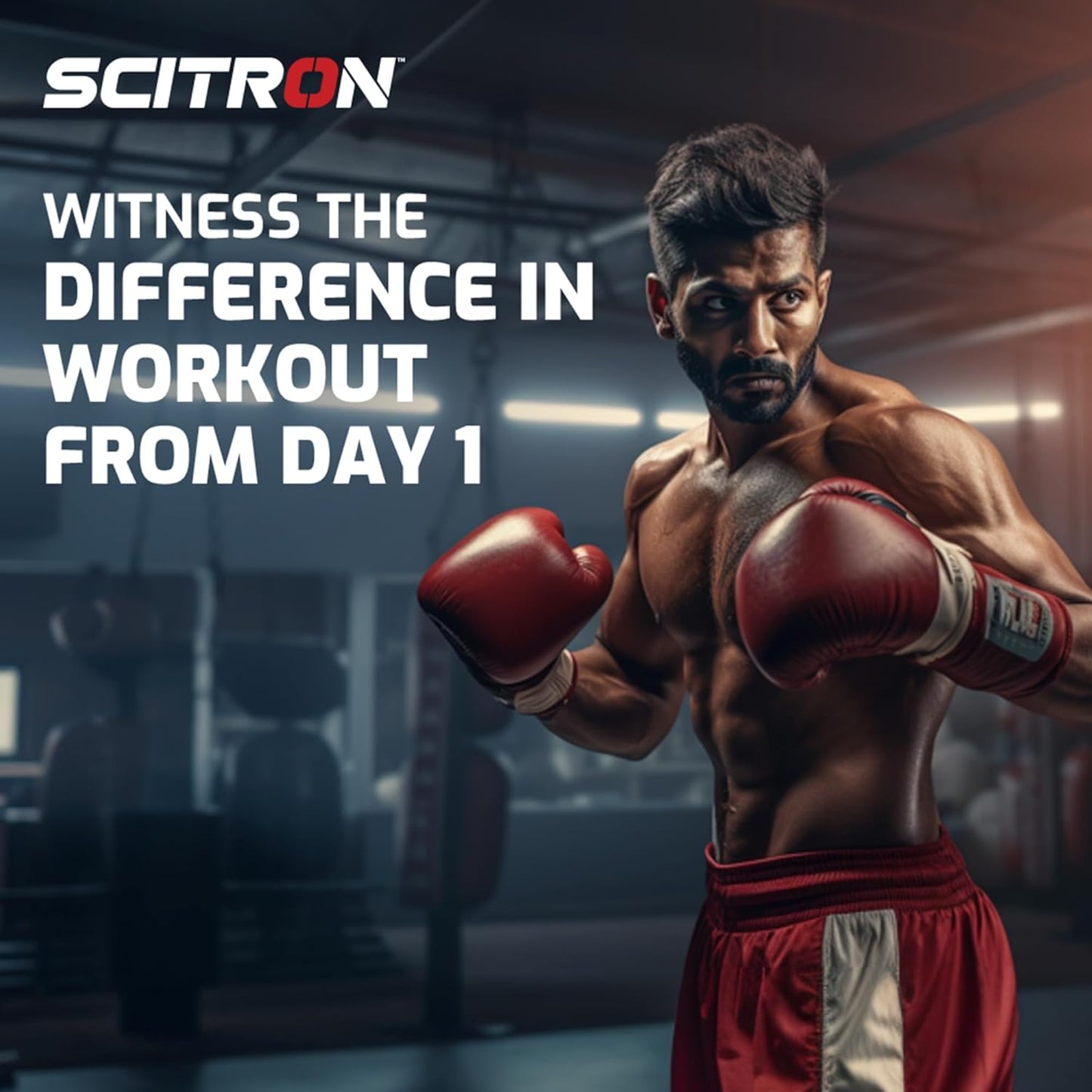 Scitron Volcano Pre Workout | 4g Beta Alanine | 1.5g Arginine | 300mg Caffeine | 0g Sugar | Boost Energy & Focus| Healthy Pre-workout