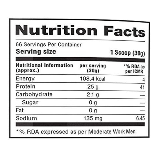 LABRADA ISO WHEY | 100% WHEY PROTEIN ISOLATE | 2 KG