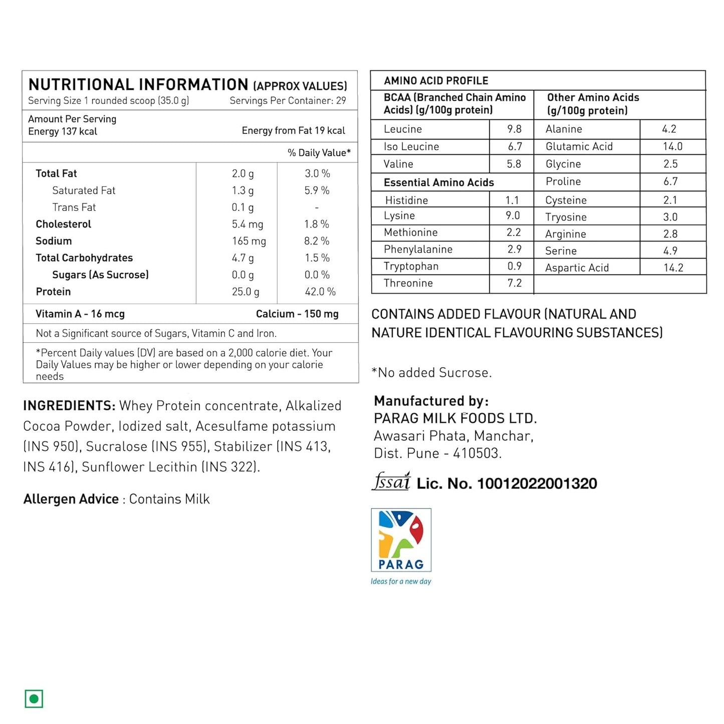 AVVATAR PERFORMANCE WHEY PROTEIN