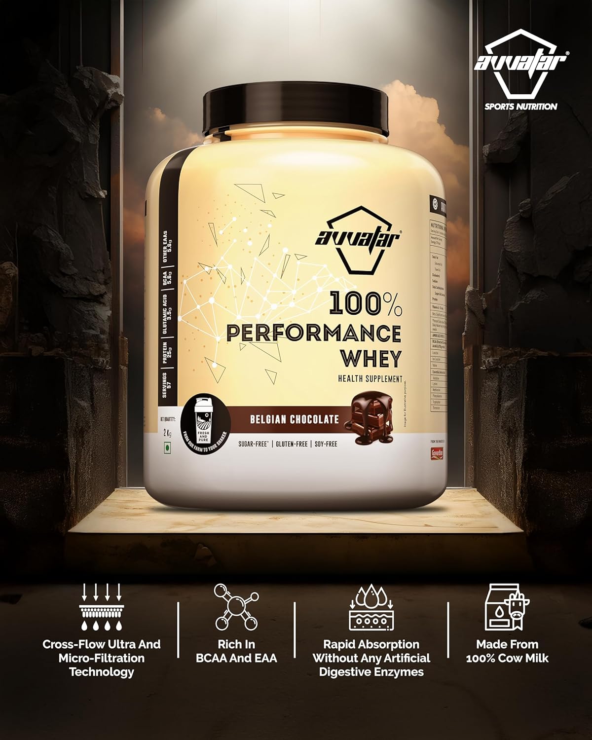 AVVATAR PERFORMANCE WHEY PROTEIN