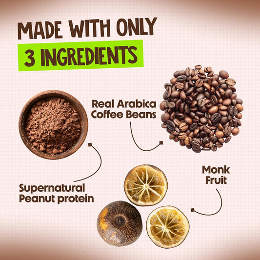 Alpino Supernatural Peanut Protein Powder|Plant Based Protein| Vegan