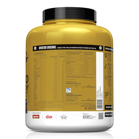 Avvatar NITRO ISO WHEY | 28.5g Protein | 2.8g Creatine Monohydrate| Ultimate muscle building formula| increase strength & exercise performance
