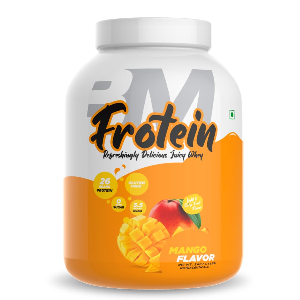 Bigmuscles Nutrition Frotein |26g Hydrolysed Whey Protein Isolate |15g EAA | 0g Sugar