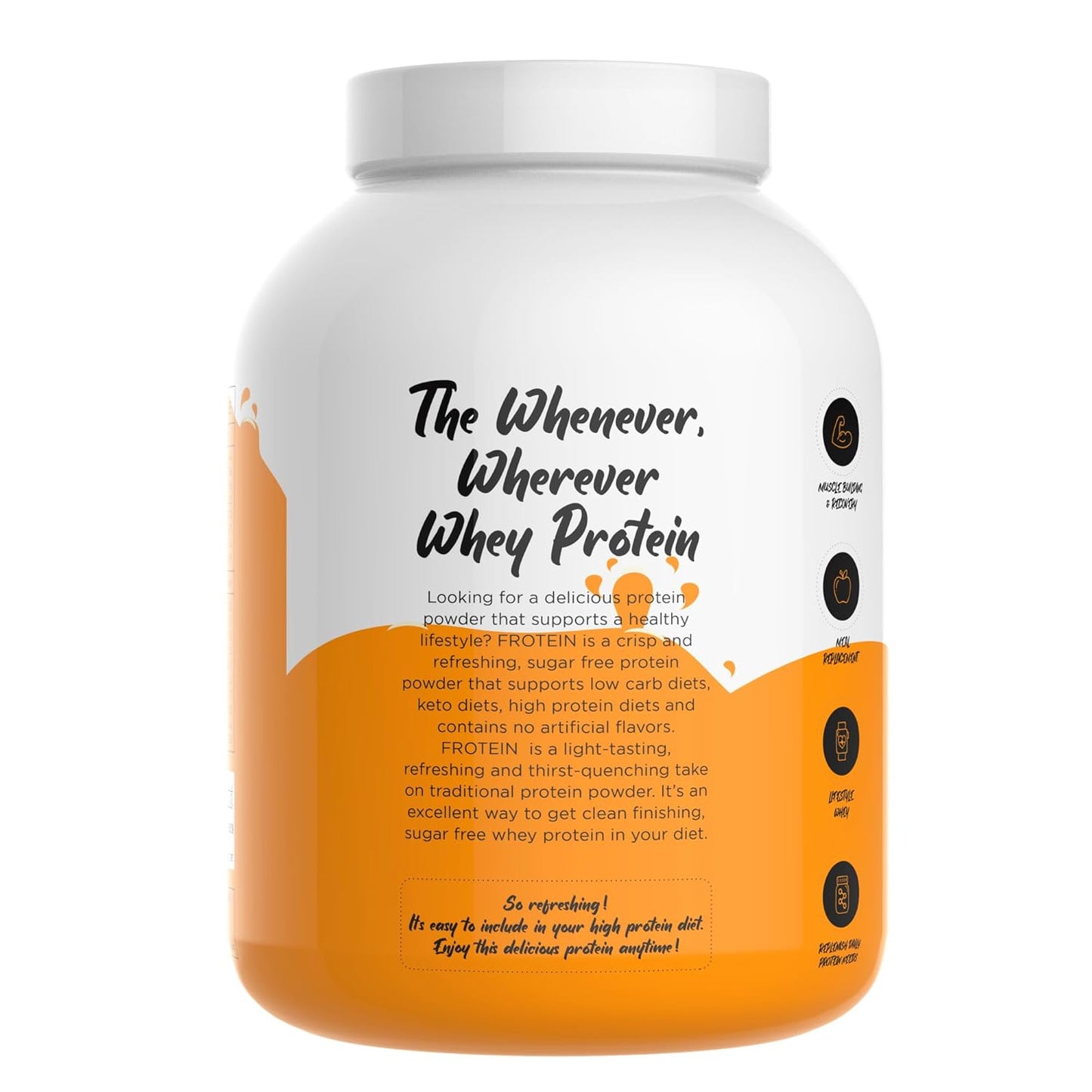 Bigmuscles Nutrition Frotein |26g Hydrolysed Whey Protein Isolate |15g EAA | 0g Sugar