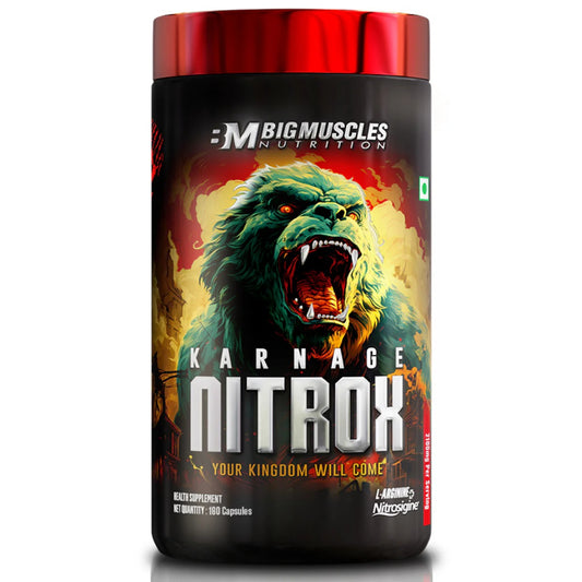 Bigmuscles Nutrition Karnage Nitrox | 180 Capsules