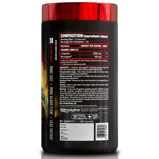 Bigmuscles Nutrition Karnage Nitrox | 180 Capsules