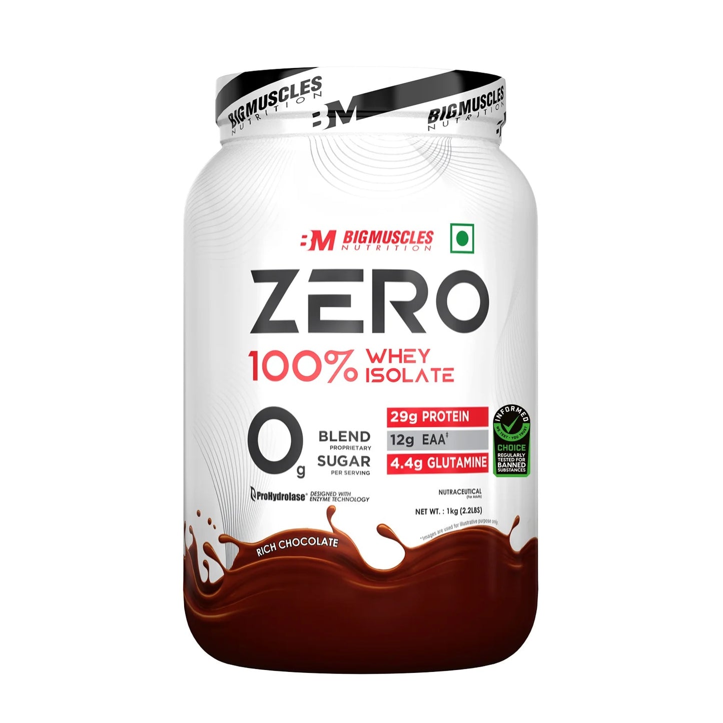 Bigmuscles Nutrition Zero 100% Whey Isolate
