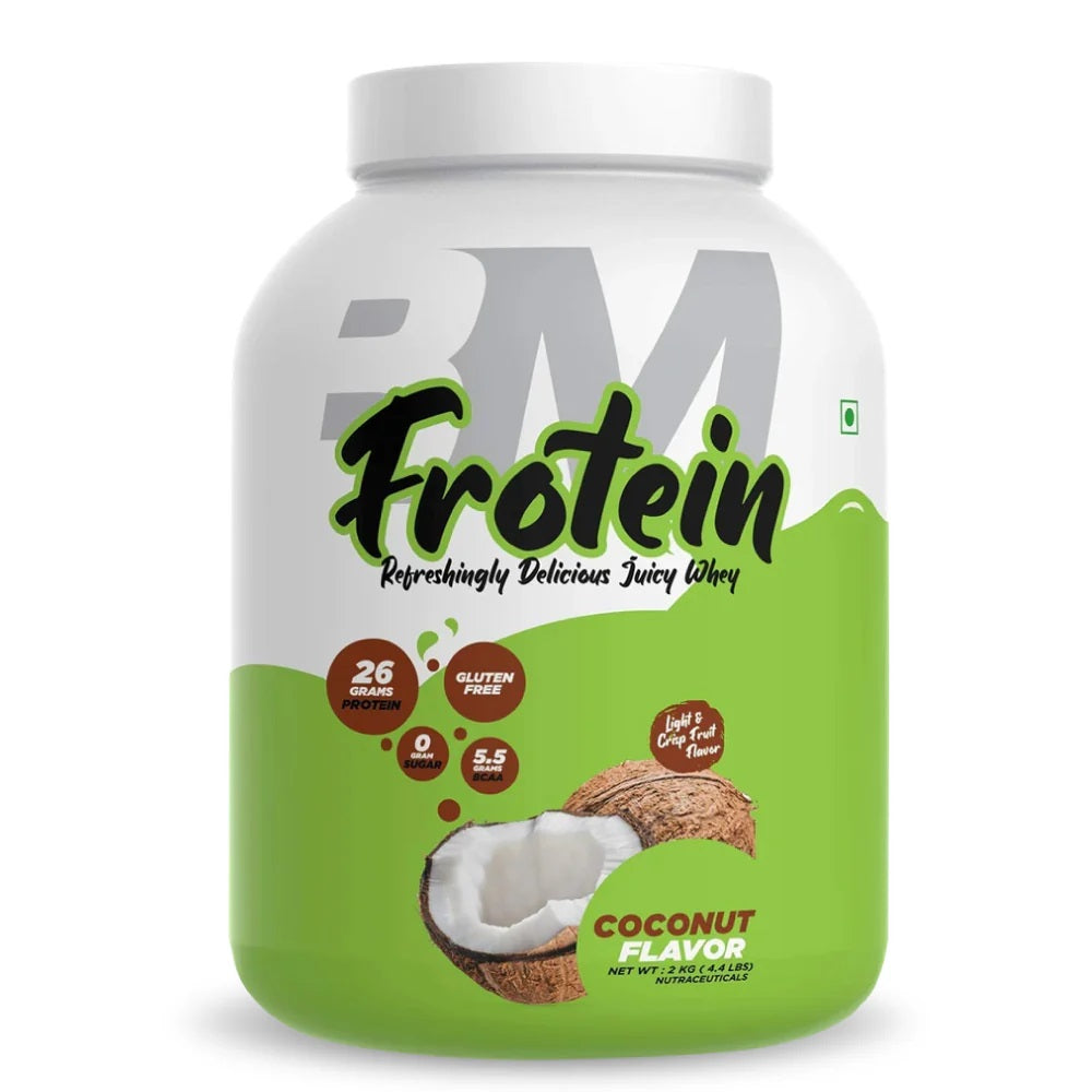 Bigmuscles Nutrition Frotein |26g Hydrolysed Whey Protein Isolate |15g EAA | 0g Sugar