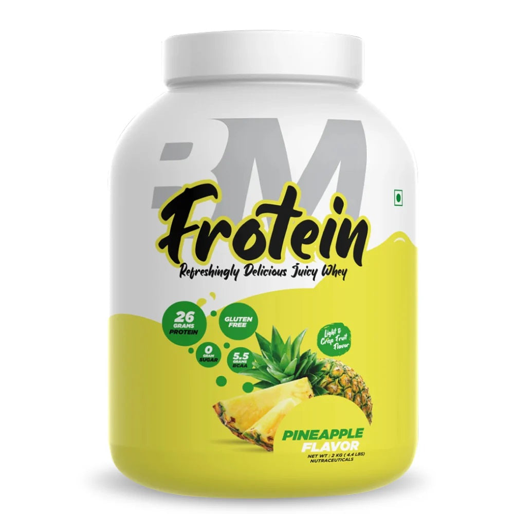 Bigmuscles Nutrition Frotein |26g Hydrolysed Whey Protein Isolate |15g EAA | 0g Sugar