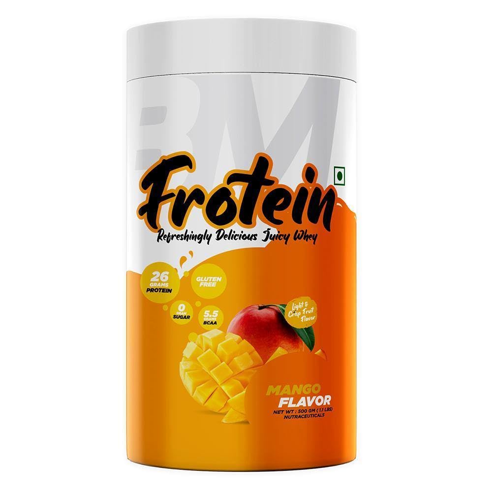 Bigmuscles Nutrition Frotein |26g Hydrolysed Whey Protein Isolate |15g EAA | 0g Sugar