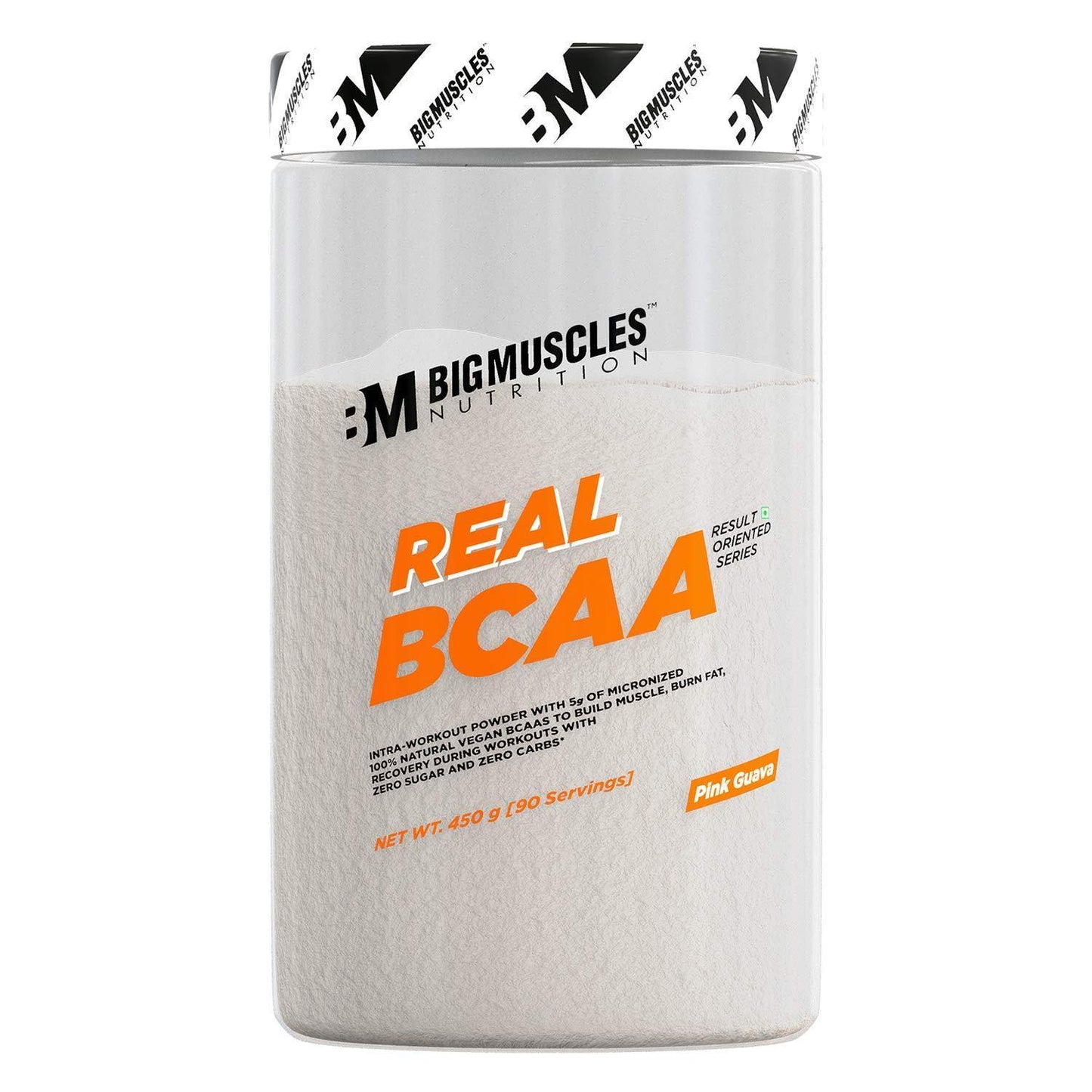 Bigmuscles Nutrition Real BCAA with Electrolytes | BCAA Powder in 2:1:1 Optimal Ratio | Powerful Intra Workout for Muscle Recovery & Endurance