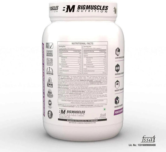 Bigmuscles Nutrition Quick Mass Gainer