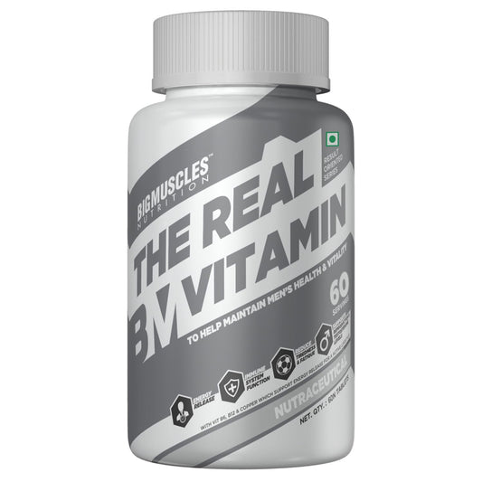 Bigmuscles Nutrition The Real Vitamin Advanced Multivitamin | 60 Servings