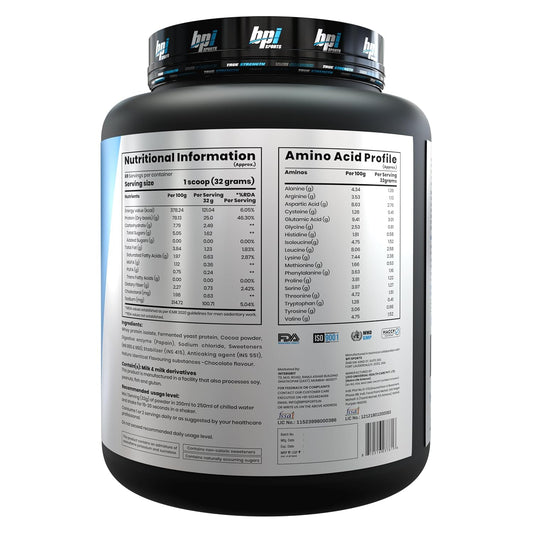 BPI Sports ISO HD Whey Protein Isolate Powder | 25g Protein | Fast Digesting Lean Muscle Protein