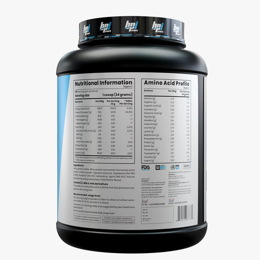 BPI Sports Best Protein Powder |24g Protein Per Scoop | Whey Protein Blend