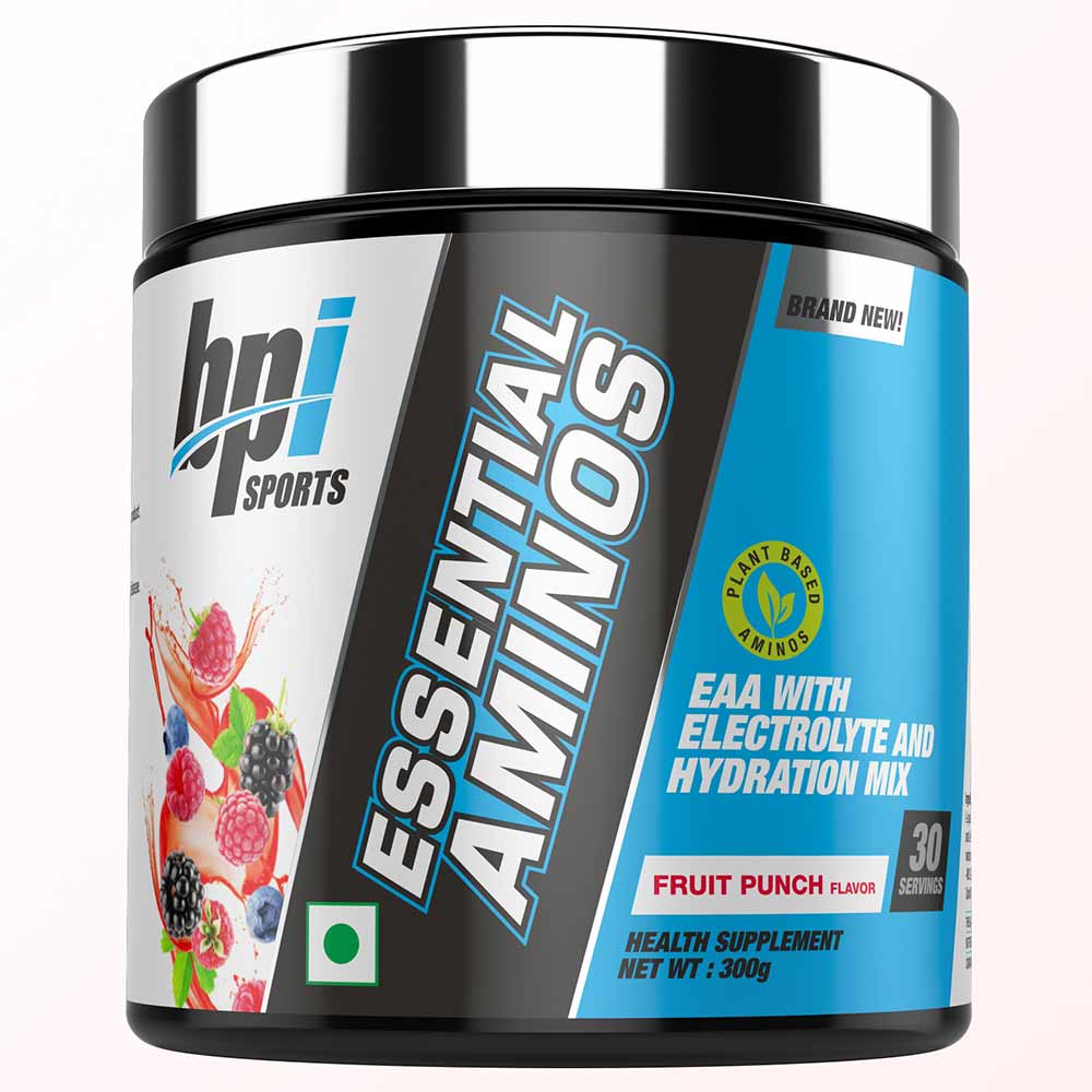 BPI Essential Aminos| Essential Amino Acids (EAAs) | Recovery | Muscle Growth | Hydration|30 Servings | 300 gm