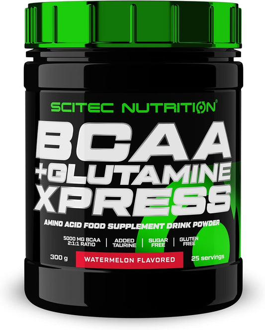 Scitec Nutrition BCAA + Glutamine Xpress Supplement |Watermelon |300G