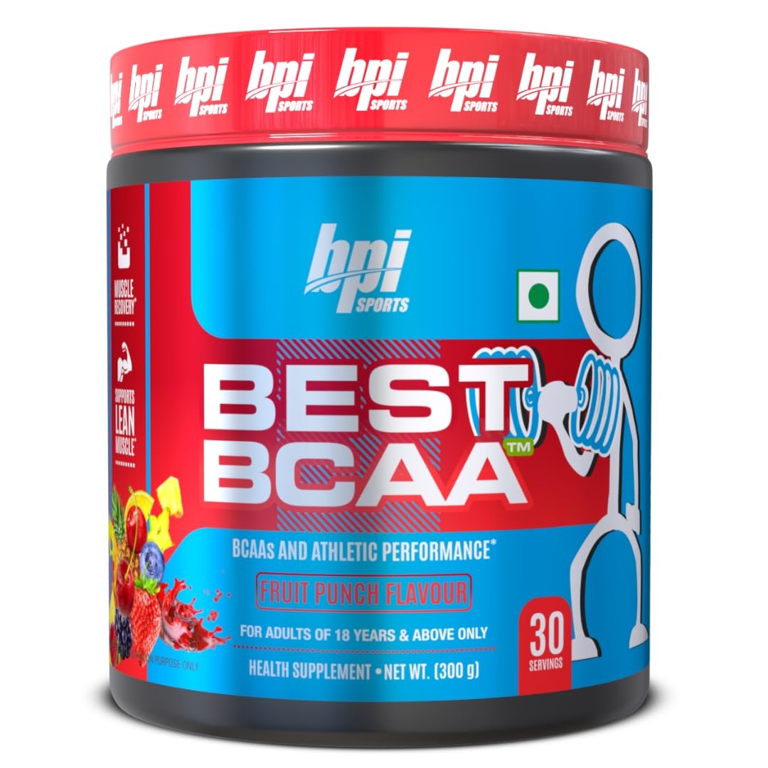 BPI Sports Best BCAA | BCAA Powder | Branched Chain Amino Acids | Muscle Recovery | Muscle Protein Synthesis | Lean Muscle | Improved Performance - Hydration | 30 Servings | 300 grams