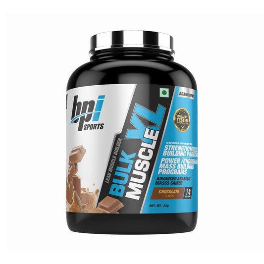 BPI Sports Bulk Muscle XL | Advanced Anabolic Mass Gainer| 50 gm Protein | 144 gm Carbs | 842 Kcal