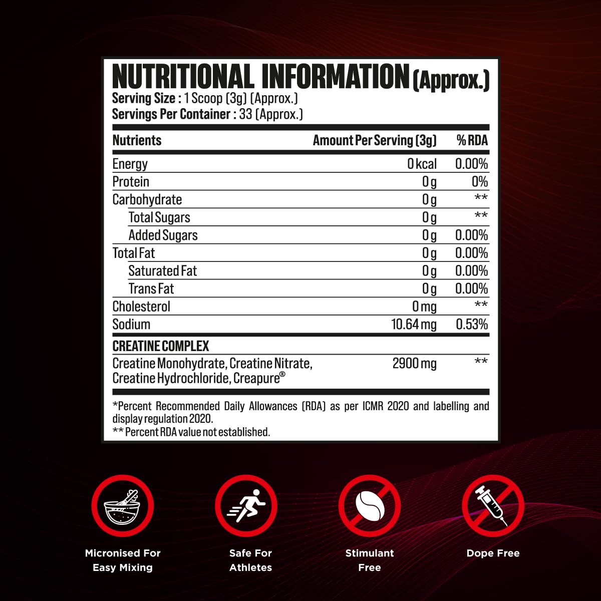 Bigmuscles Nutrition Creagen