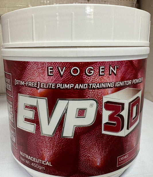 Evogen EVP 3D | Stim Free Pre Workout Powder for Men & Women | Sugar Free Non Stim Preworkout with Beta Alanine and Creatine for Energy & Pump