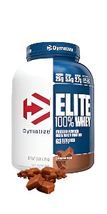 Dymatize Nutrition Elite 100% Whey Protein | Whey Protein Powder | Muscle Recovery | 25g Protein| 5.5g BCAA | Fast-Absorbing Protein | Gluten-Free | Blend with BCAAs & Glutamine | 5 Lbs