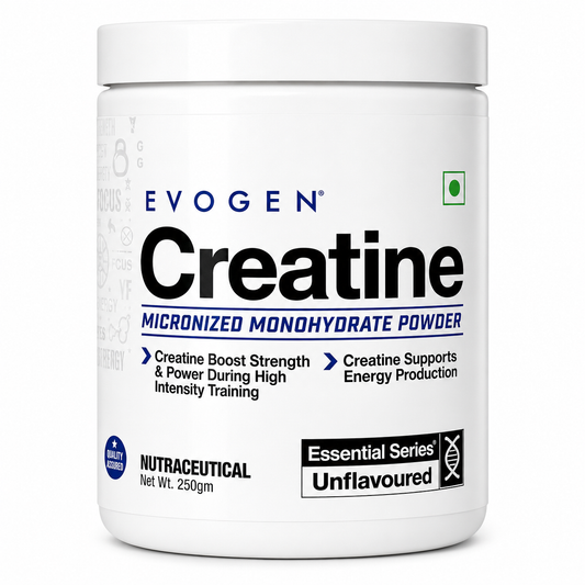 Evogen Creatine Monohydrate Powder | Micronized Creatine for Women & Men | Pure Creatine Powder Supplement for Strength| Power & Recovery