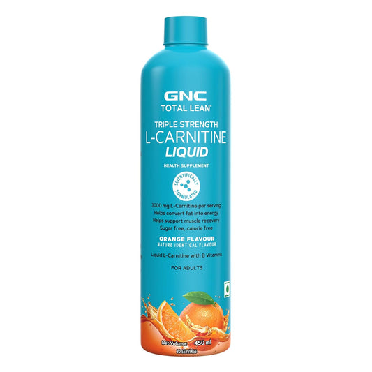 GNC Liquid L-Carnitine 3000mg | Triple Strength Formula | Converts Fat to Energy & Supports Lean Muscle | Fast-Acting for Weight Loss & Recovery | 100% RDA of B3, B5 & B7 for Performance & Stamina