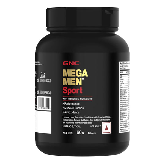 MEGA MEN SPORT Multivitamin | 43 Premium Ingredients | Sports| BCAA & Antioxidant Blends | Energy & Focus Boosters | Non-GMO