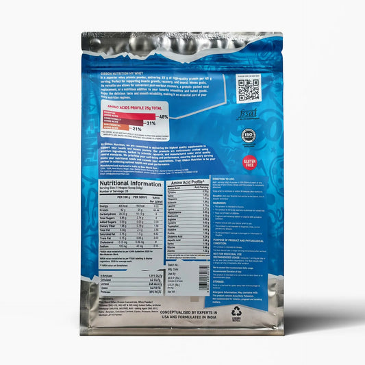 Gibbon My Whey Post Workout Supplement For Men & Women