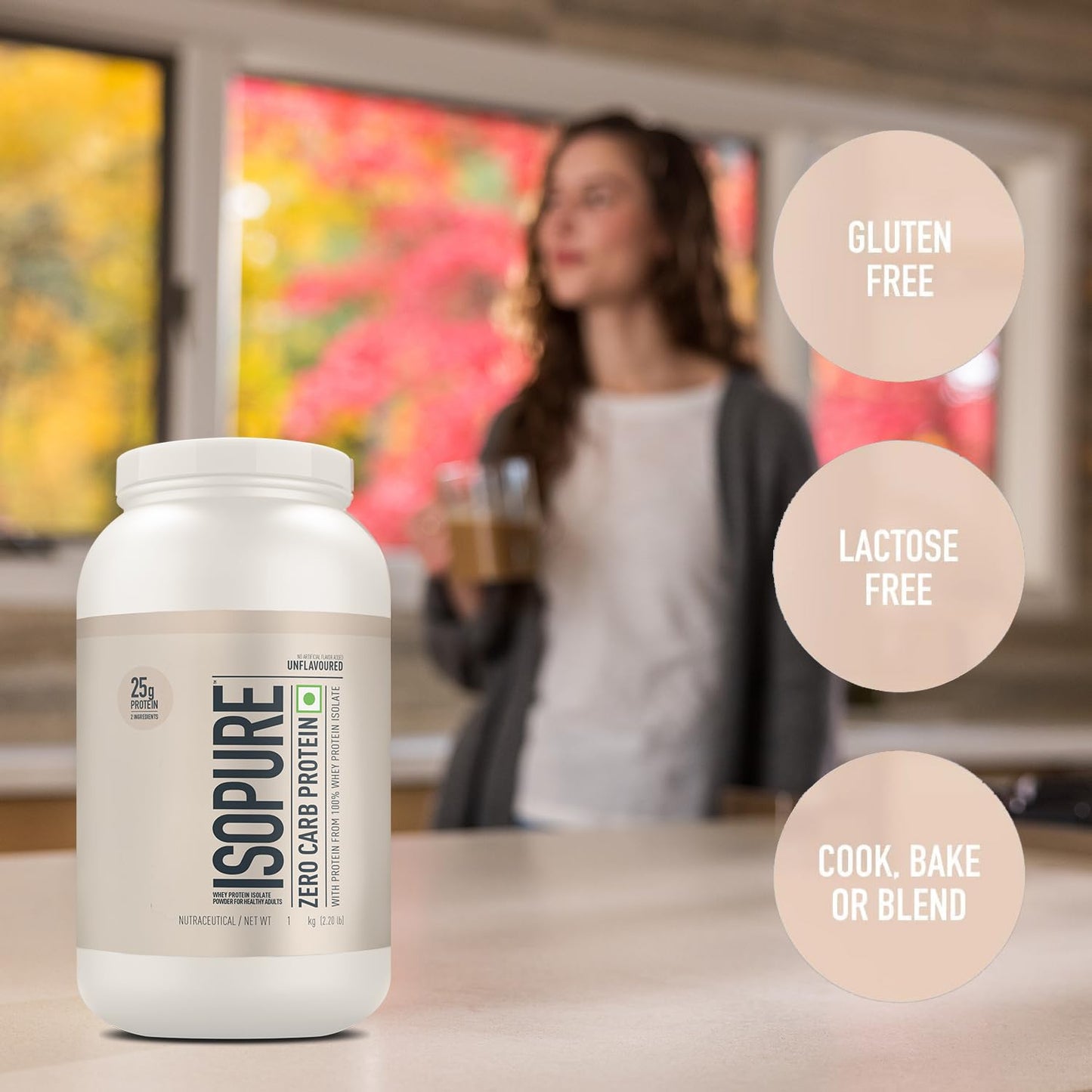 Isopure 100% Whey Isolate Protein | With Vitamins for Immune support | Lactose & Gluten-Free | Vegetarian protein for Men & Women.