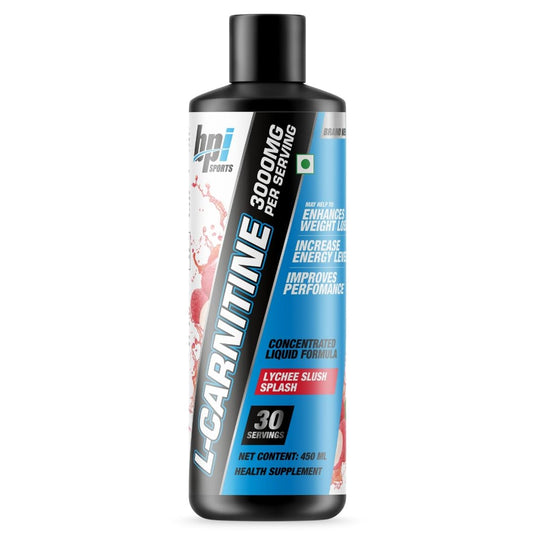 BPI Sports Liquid-Carnitine 3000 Stimulant Free Liquid Shots for Men and Women | Workout Drink for Performance and Muscle Recovery | 30 Servings