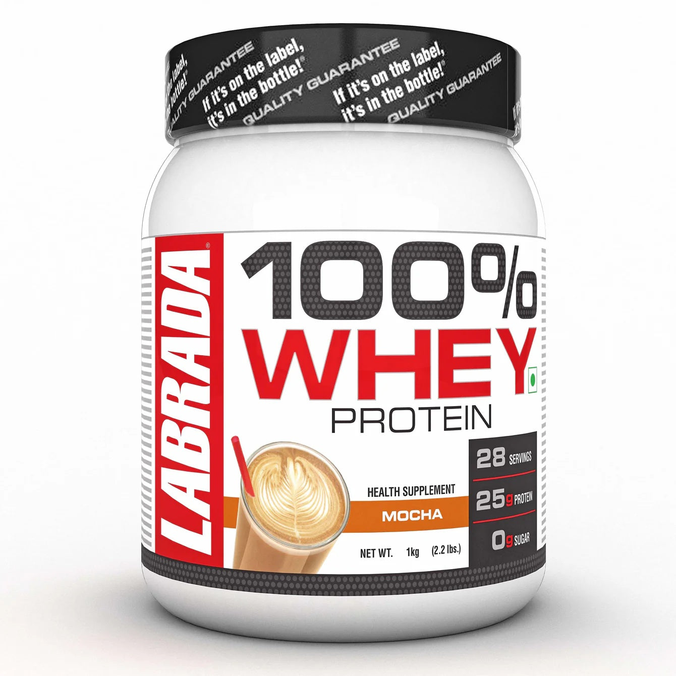 Labrada 100% Whey Protein Concentrate | Post Workout | 26g Protein | 0g Sugar