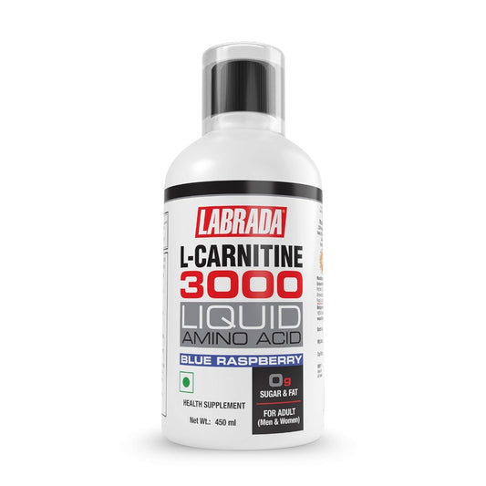 Labrada L-Carnitine 450ml | 3000mg Liquid Amino Acid with 0g Sugar - 30 Servings