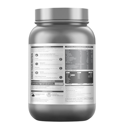 MuscleBlaze Biozyme Performance Whey Protein Powder | 25g Protein Per Scoop | Clinically Tested 50% Higher Protein Absorption