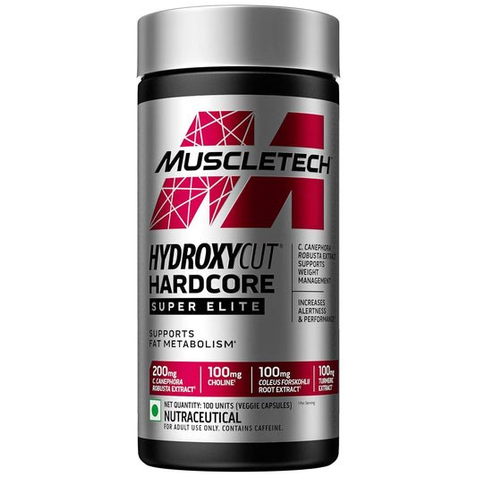 MuscleTech Hydroxycut Hardcore Super Elite| Supports Fat Metabolism