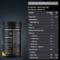 MuscleBlaze BCAA Pro Powder| Powerful Intra Workout | With 5g BCAAs & 500mg Electrolytes