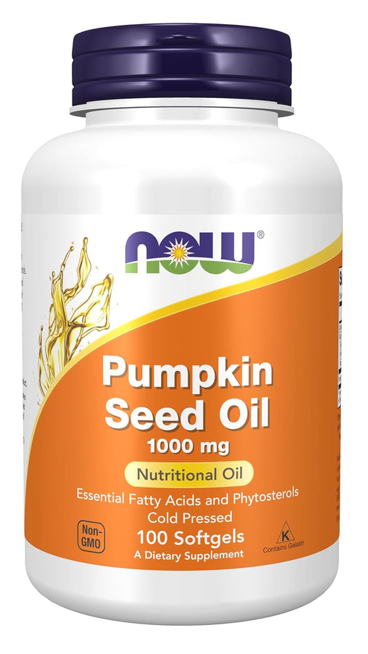 Now Foods | Pumpkin Seed Oil Softgels |1000mg